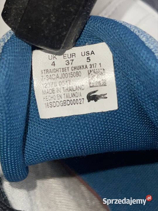 Buty Sneakersy rozmiar 37 Lacoste