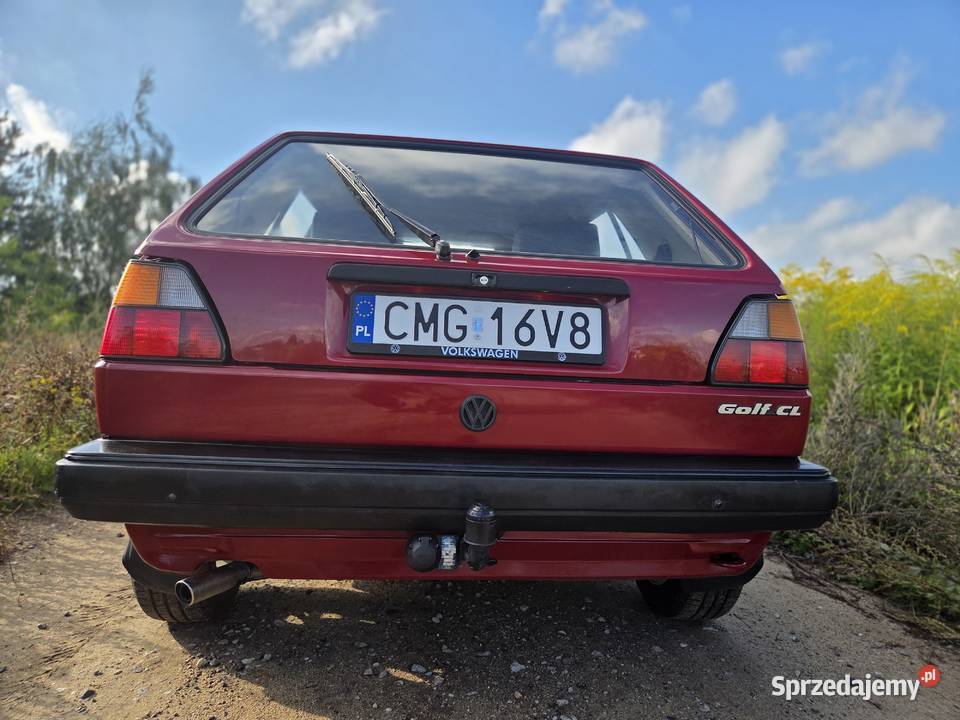 Golf 2 klasyk 16 benzyna 1991 Wyszków