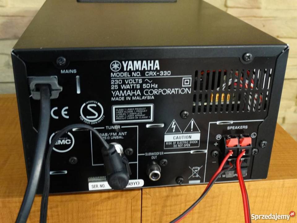 Yamaha CRX330 pil kol USB mp3 RDS WYSYŁKA Jasło sprzedam