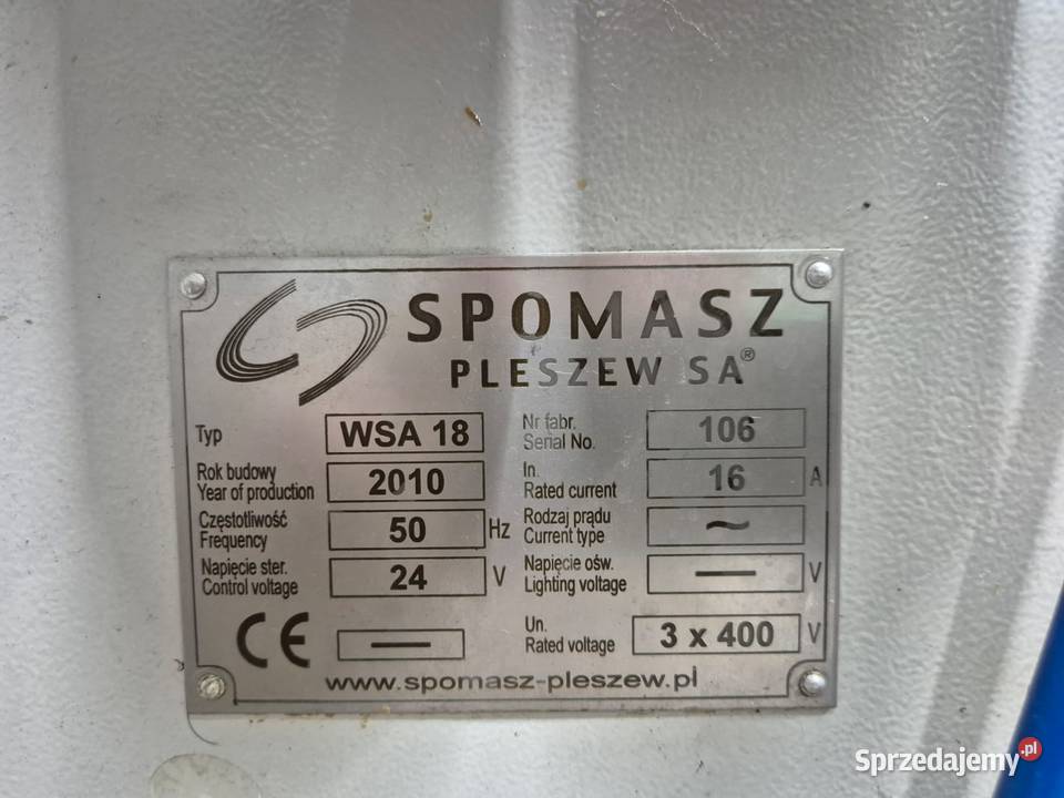 Autoklaw Spomasz WSA 18 Krotoszyn