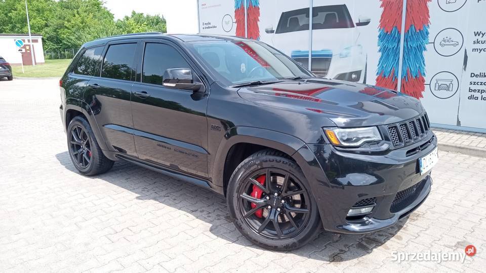 JEEP GRAND CHEROKEE SRT 64 V8 mega zadbany czarny Konin