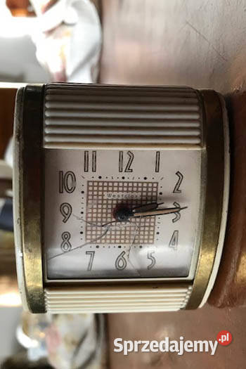 budzik podróżny Westclox z żaluzjąvintage lata Sopot sprzedam
