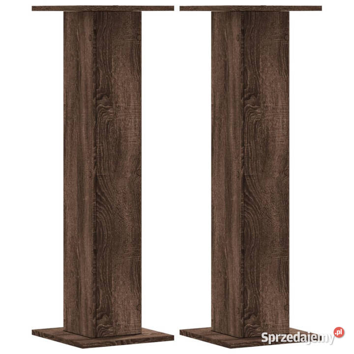 Stojaki na rośliny 2 brązowy dąb 30x30x95 Warszawa sprzedam