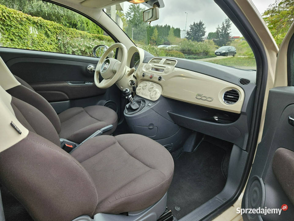 Fiat 500 Szklany dach I 2007 Tarnowskie Góry