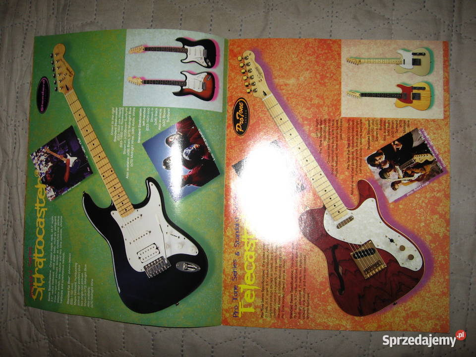 Squier by Fender katalog gitar Kępice