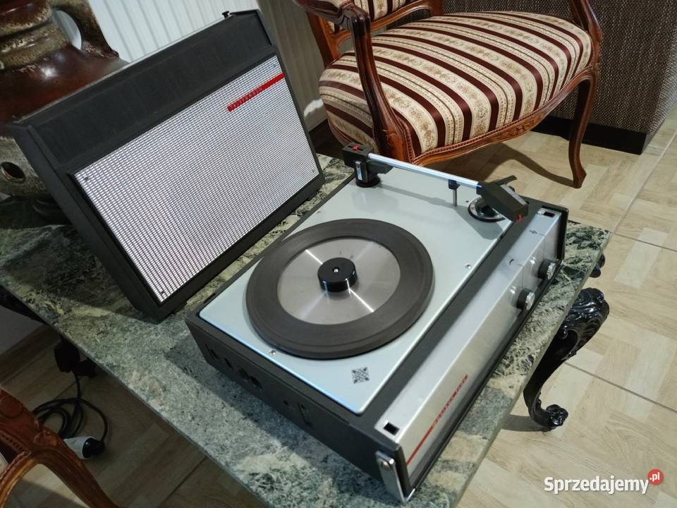 Zabytkowy Gramofon TELEFUNKEN Musicus 108V Drawski Młyn