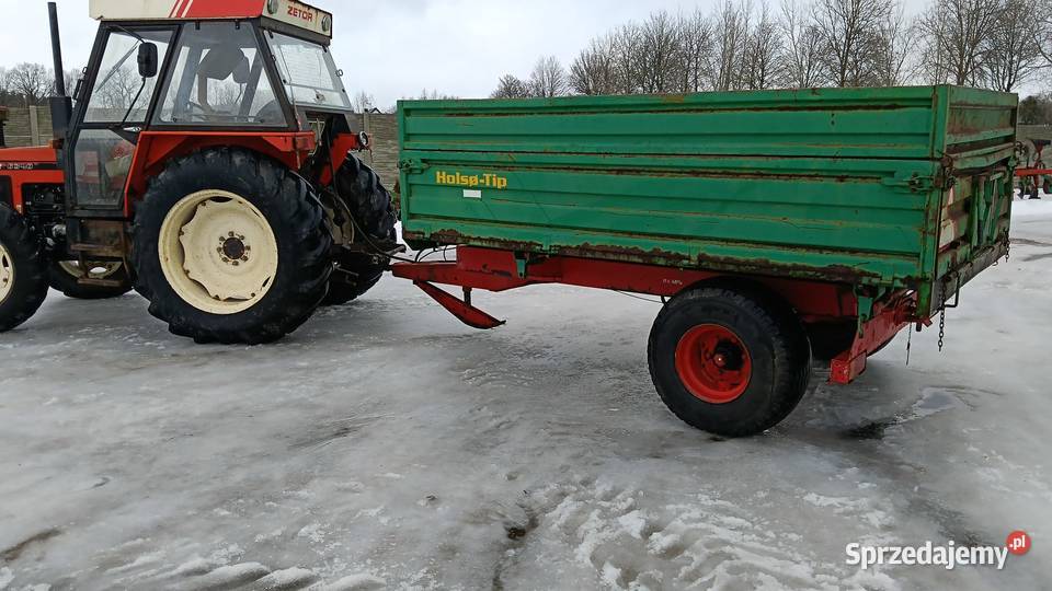 Przyczepa warfama na 3 strony hamulce 4 tony nieuszkodzony pomorskie Nowa Karczma