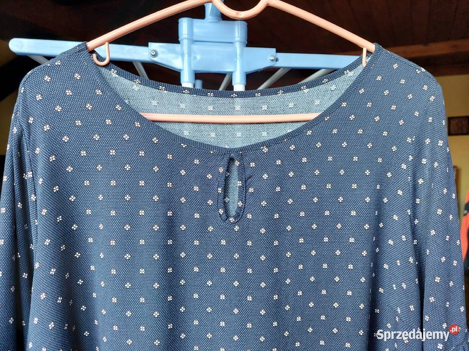 elegancka bluzka rozmiar 46 z dekoltem Kraków