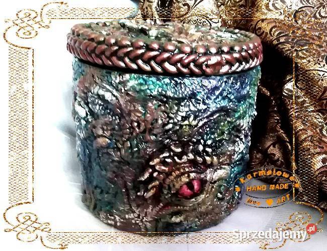 Pudełko do przechowywania handmade Warszawa sprzedam