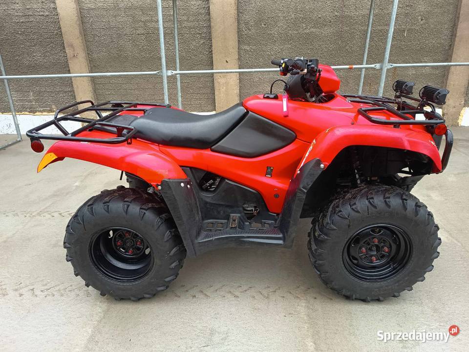 Quad Honda TRX 500 Foreman 4x4 Wspomaganie hak mazowieckie Radom sprzedam