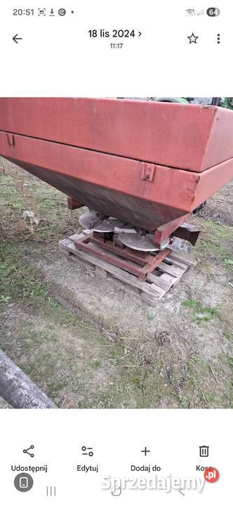 Sprzedam rozsiewacz Zduny