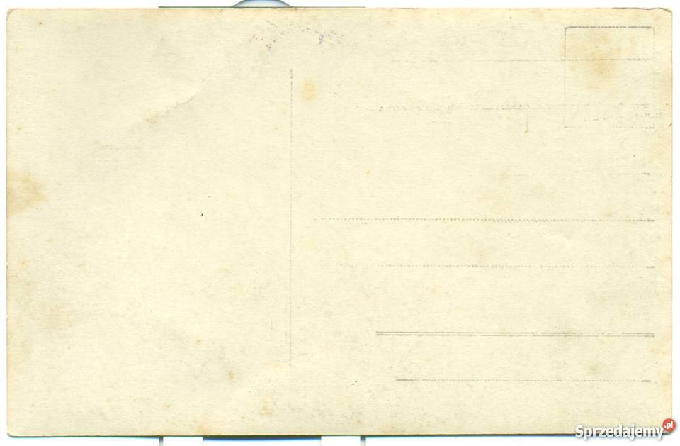 Stara fotografia dom zabudowania wieś rodzina Ostrów Wielkopolski