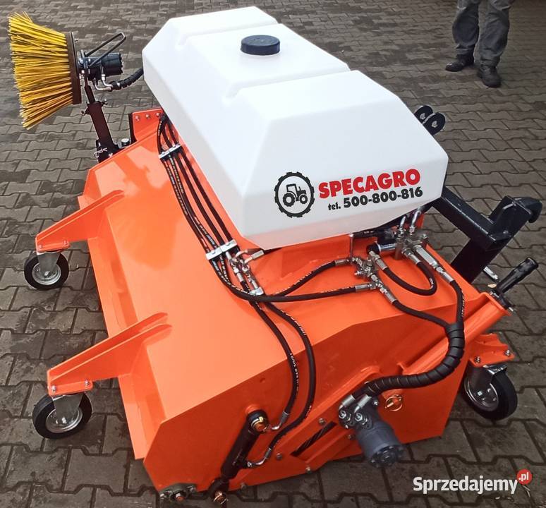 Zamiatarka do traktora napęd hydrauliczny Mroczków Duży