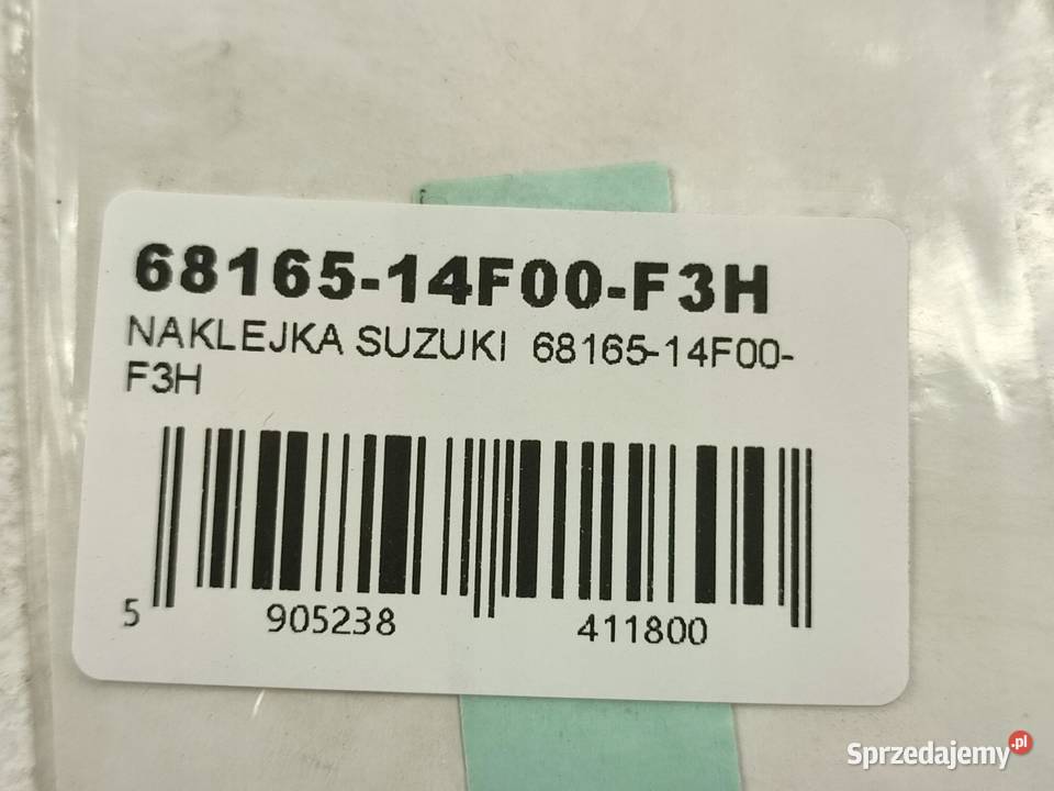 NAKLEJKA SUZUKI NA ZADUPEK SUZUKI AN 650 BURGMAN lubelskie sprzedam