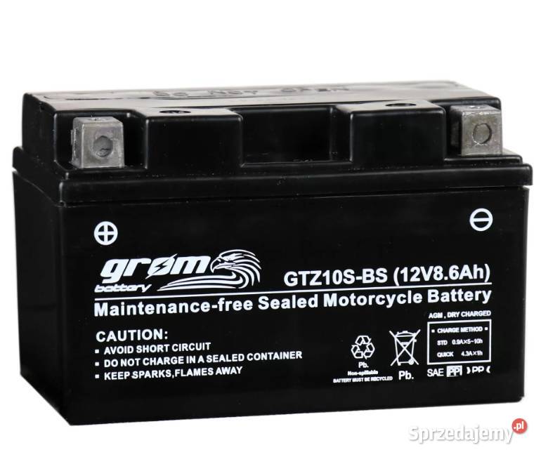 Akumulator motocyklowy GROM GTZ10SBS YTZ10SBS Siedlce