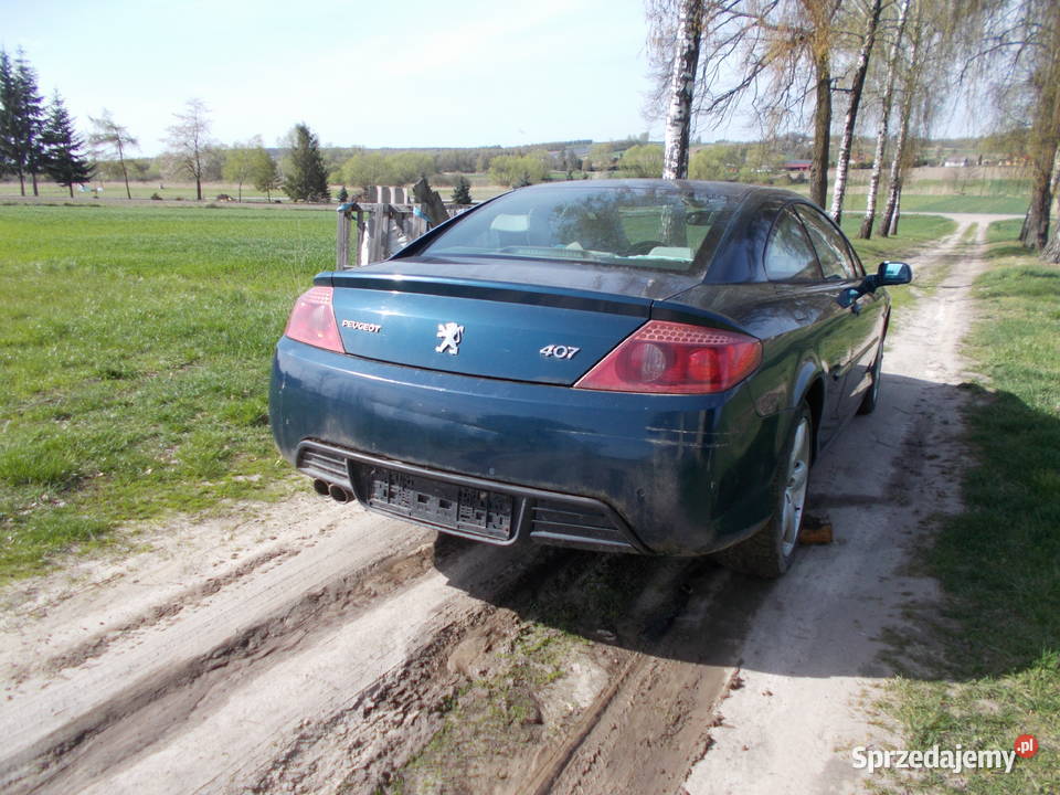 peugeot 407 coupe 27 hdi 05r klapa bagażnika Zamość