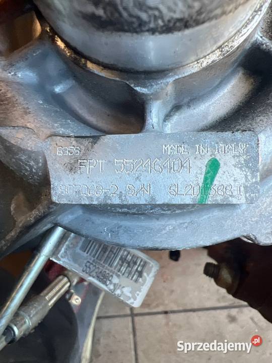 Turbosprężarka Fiat doblo II 16 jtd Części samochodowe lubelskie Radzyń Podlaski