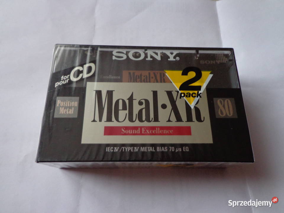 Kasety magnetofonowe SONY XR METAL Kraków