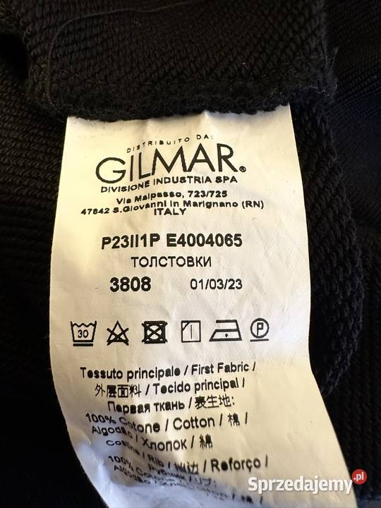 Bawełniana bluza męska Iceberg Rozmiar L małopolskie sprzedam