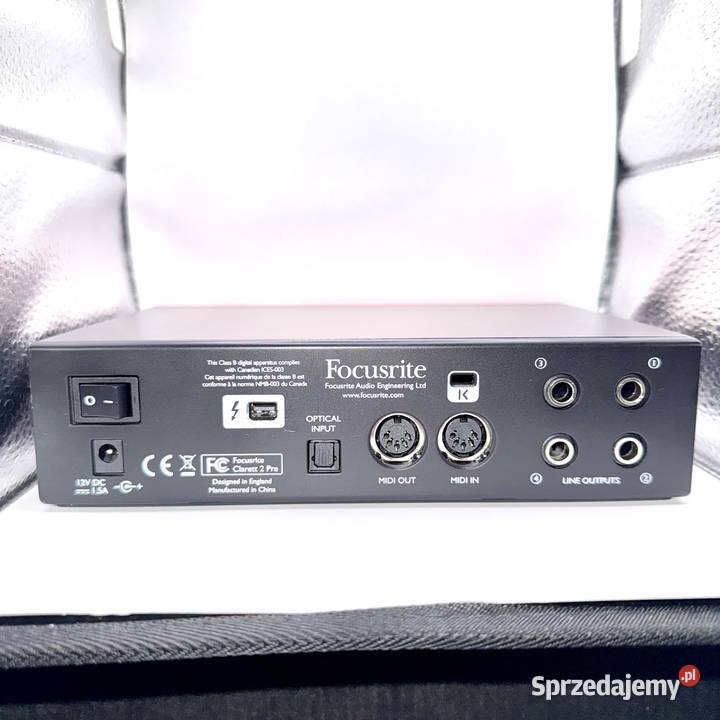 Karta dźwiękowa audio interfejs Focusrite Karty dźwiękowe Warszawa