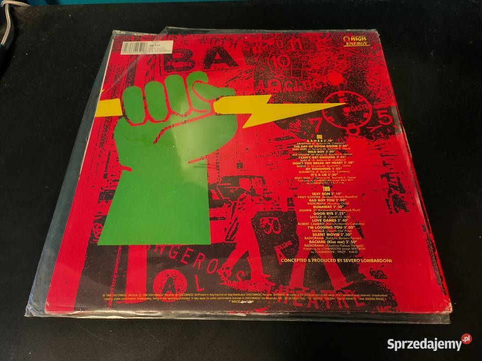 High Energy Megamix DISCOMAGIC Vinyl HE111 Italo