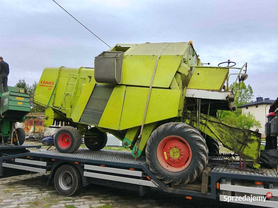 Kombajn zbożowy Claas Mercator 50 oryginał mazowieckie Skaryszew