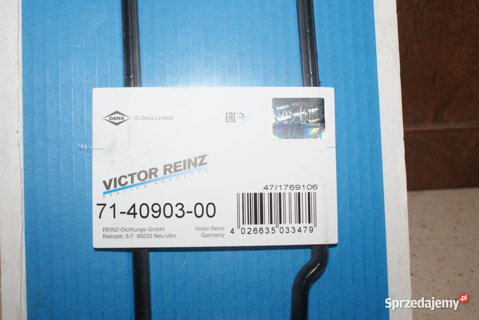 714090300 VICTOR REINZ USZCZELKA POKRYWY ZAWORÓW mazowieckie