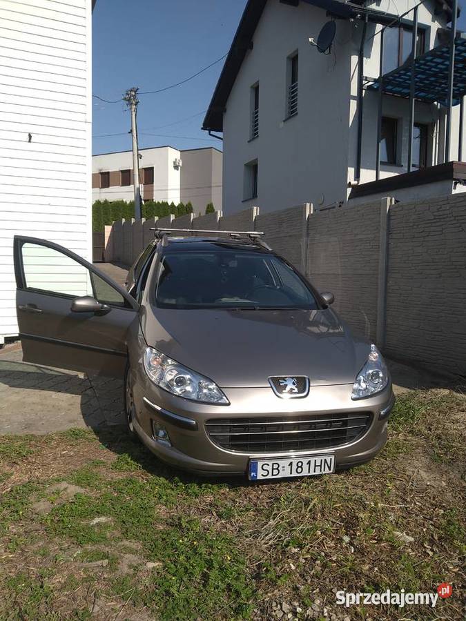Peugeot 407 SW 2005 20hdi nieuszkodzony śląskie Bielsko-Biała