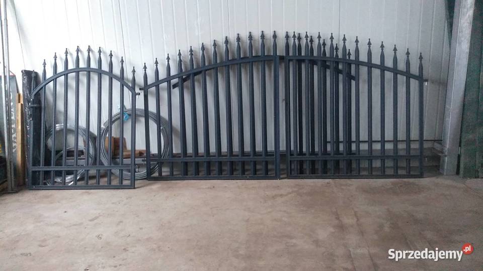 Brama 2 szkrzydłowa Furtka