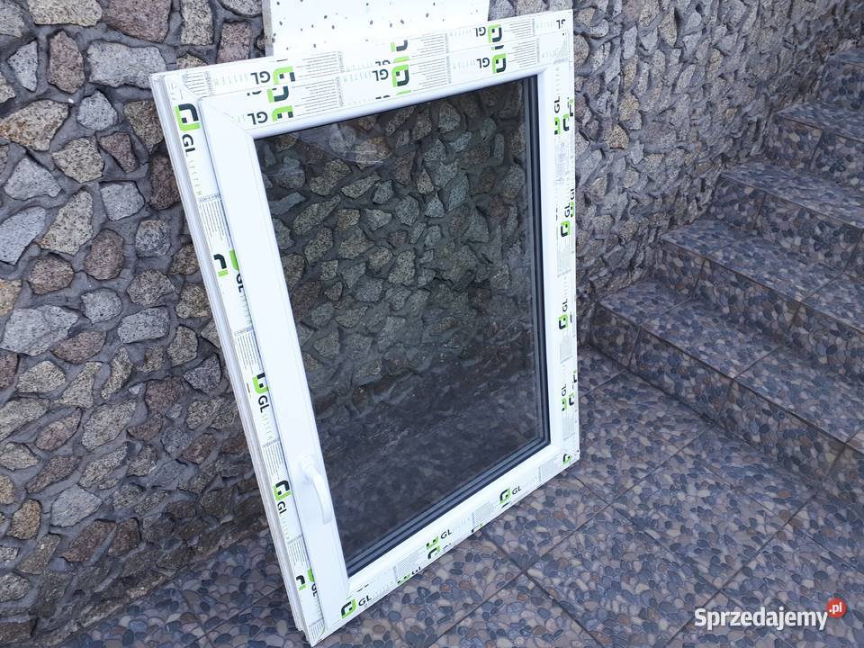 OKNO PLASTIKOWE PCV DRUTEX DWUSZYBOWE 90 X 120 Okna ścienne Toruń