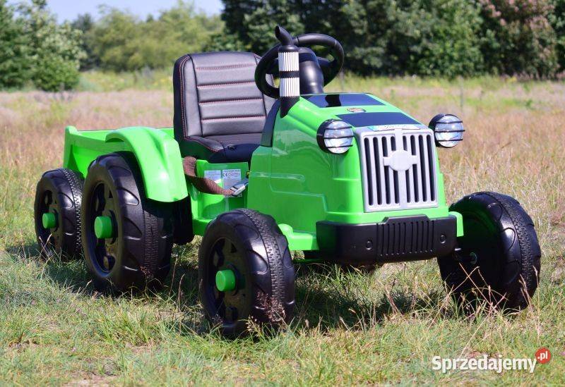 BAWIBUS auto na akumulator TRAKTOR Z PRZYCZEPĄ