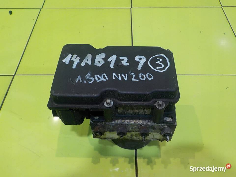 NISSAN NV200 15 DCI 11r VAN pompa ABS 0265800863 osobowe