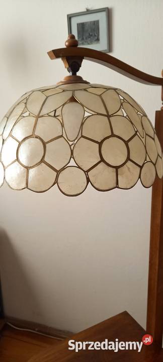 Lampa podłogowa w stylu Art Deco na kółkach łódzkie Skierniewice