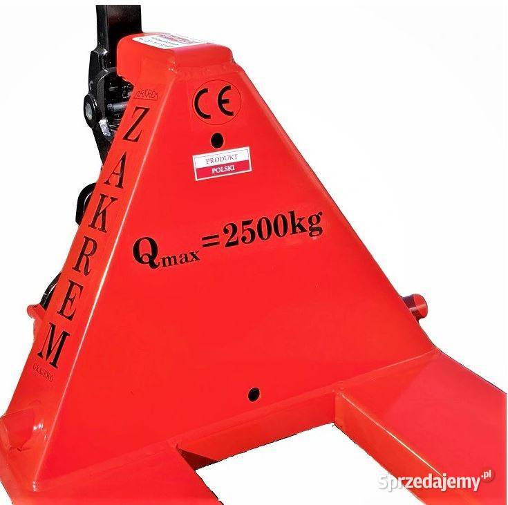 Ręczny wózek widłowy paletowy Zakrem 1150mm Marki