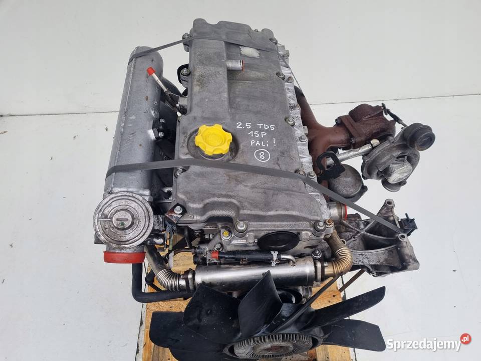 SILNIK KOMPLET Land Defender 25 TD5 pali 15P lubelskie Rudka