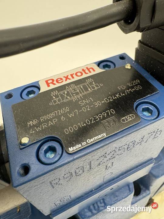 Rexroth 4WRKE 10 W6 100L 33 6EG24ETK31 A5D3M Warszawa