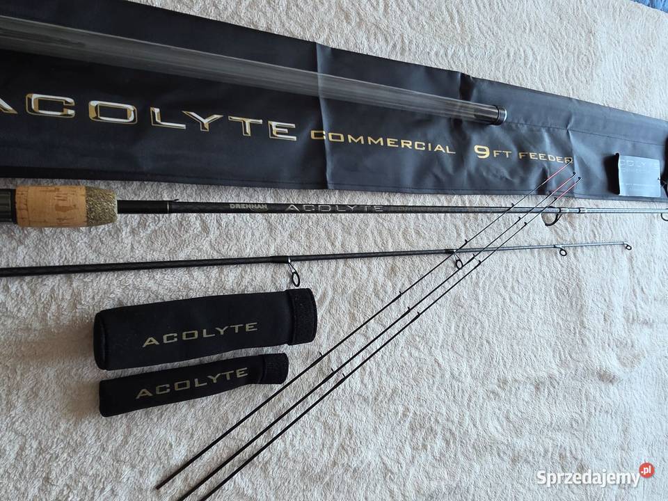 Wędka Drennan Acolyte Commercial Feeder 9FT 274 lubelskie Zamość sprzedam