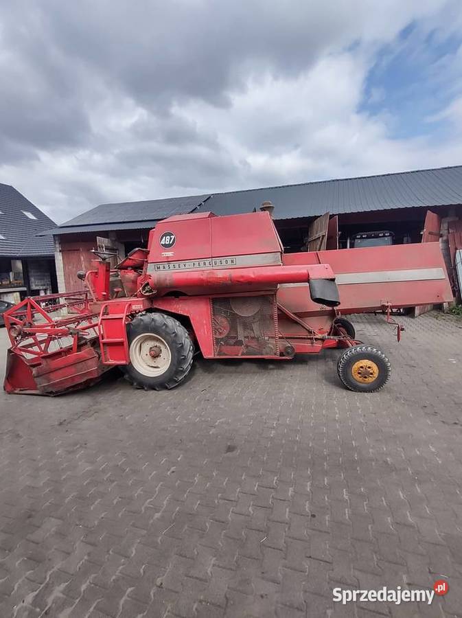 Sprzedam kombajn do zboża MF 487