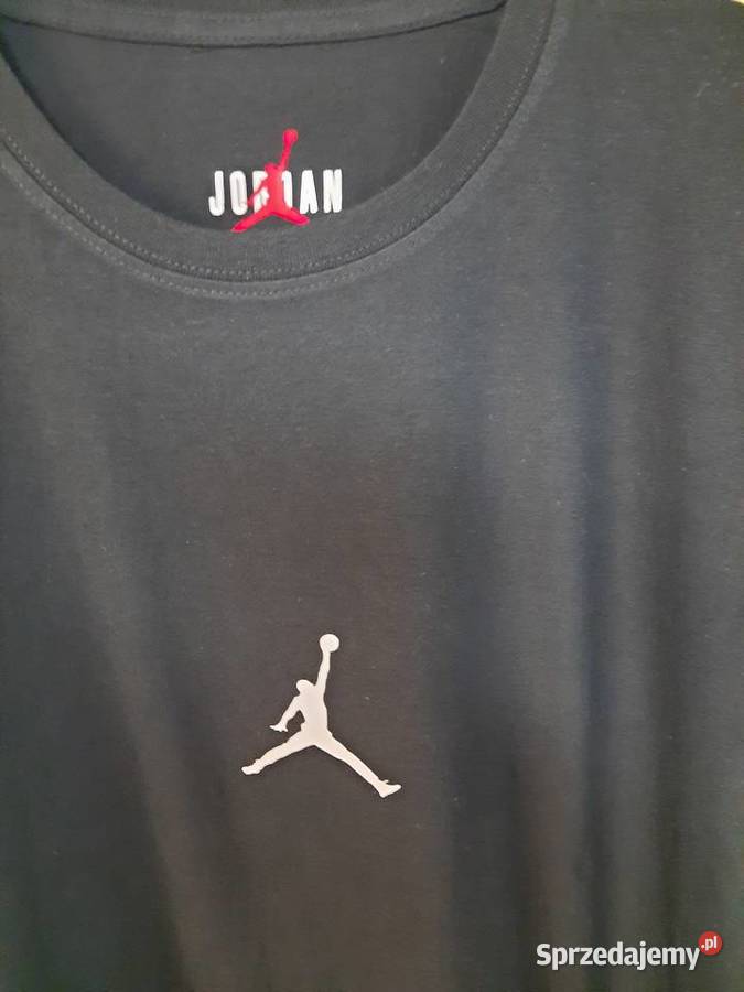 Czarna koszulka Jordan XL nowa bez metek Poznań