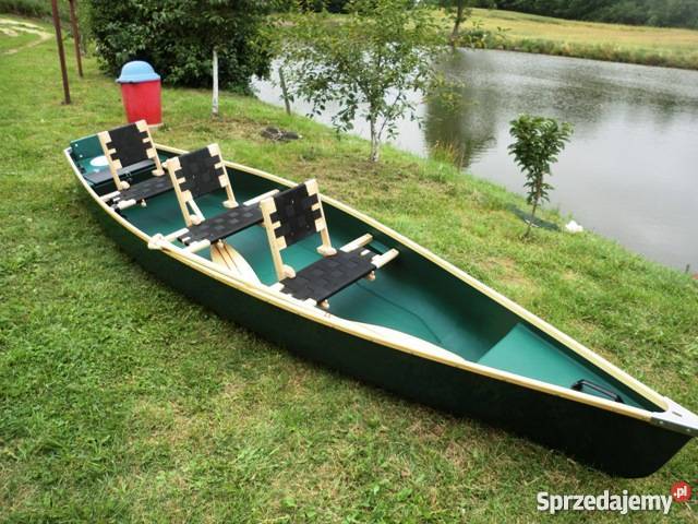 Rapid Kanu 420 Kanadyjka pod silnik NOWOŚĆ Kajakarstwo Kobysewo