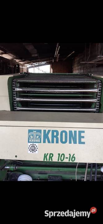 Prasa Krone kr 1016 Owijanie sznurkiem