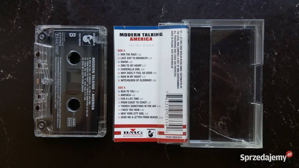 Kaseta magnetofonowa Modern Talking America kaseta