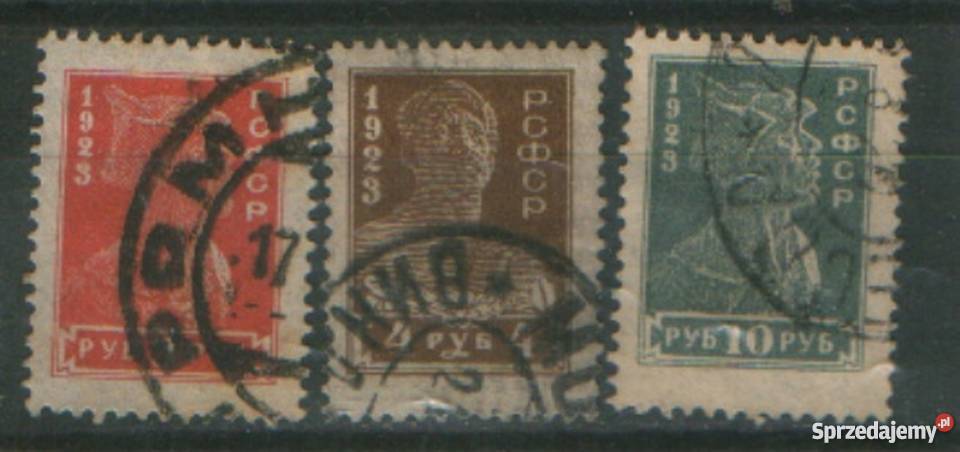 Zn ZSRR Mi 215 6 8 kas 1923 Gliwice