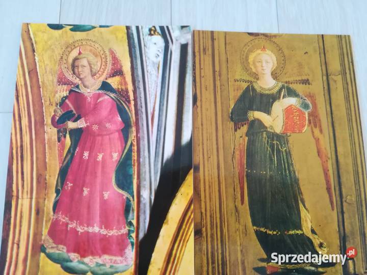 zestaw kartek z aniołami historia sztuki Gdańsk
