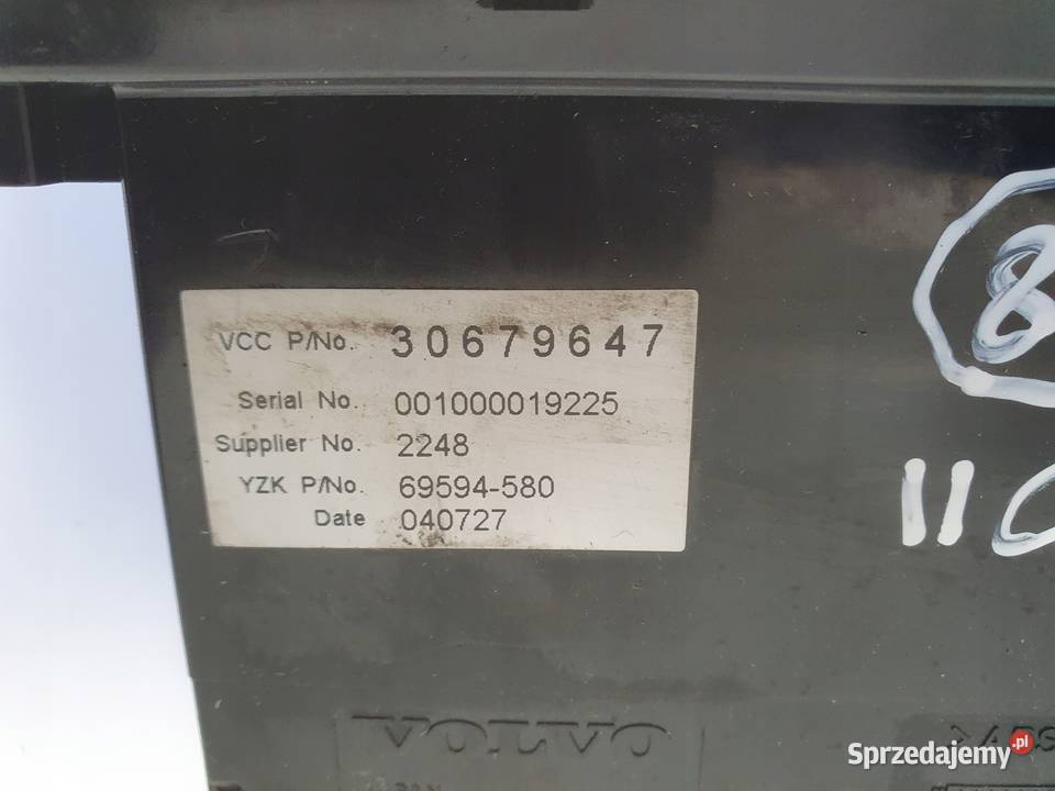 Volvo S40 II V50 C30 EKRAN RADIA Wyświetlacz Janów sprzedam