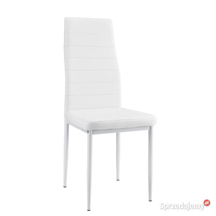 Zestaw 4 Białych Krzeseł Fado Wysyłka 24H 99cm Tarchały Małe