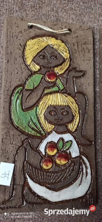 Kafel ceramiczny Bromma szwedzkiego artysty z pomorskie Gdańsk