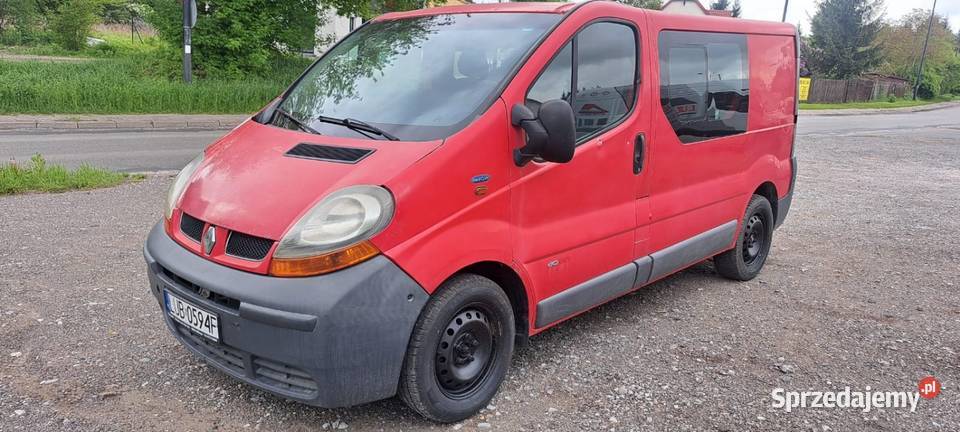 Renault Trafic 19 Dci 100 6 osób klima hak Lublin