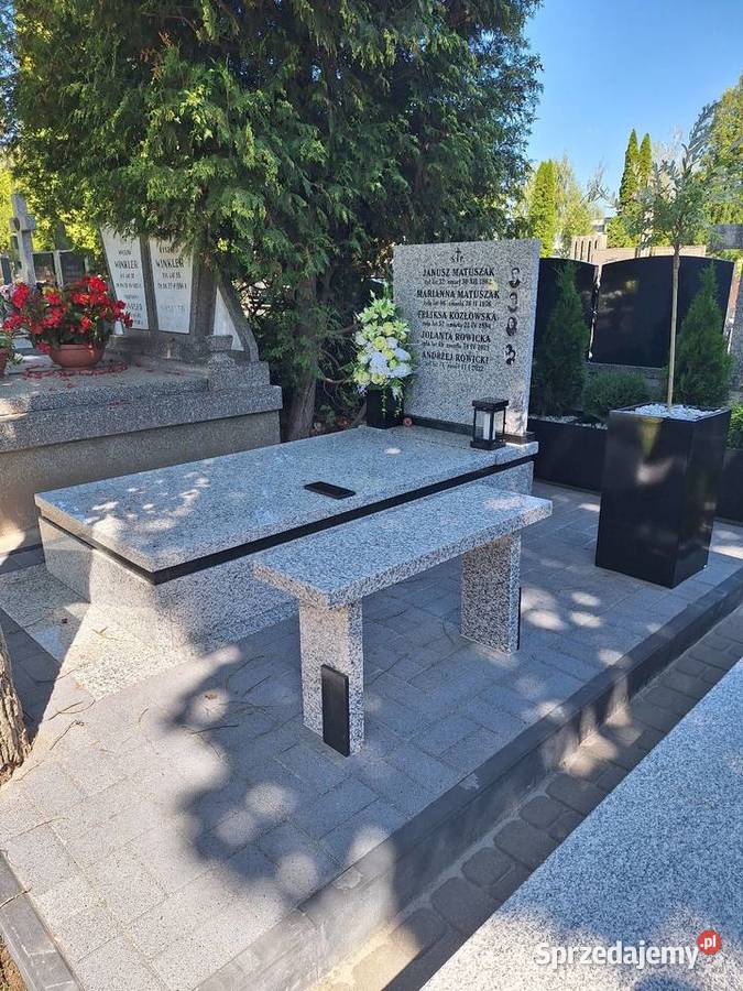 Nagrobki Pomniki Granitowe Pojedyńcze