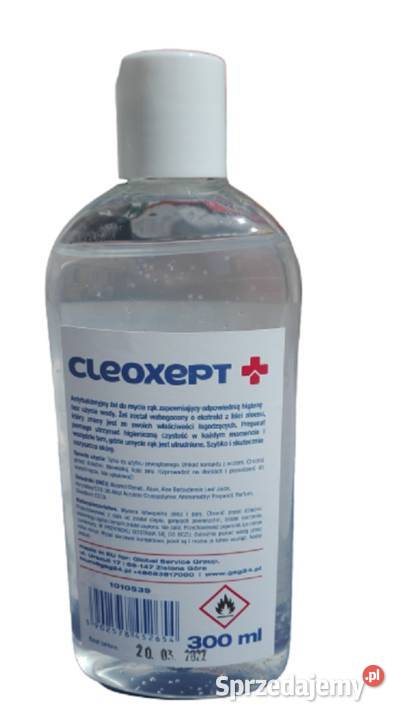 ŻEL antybakteryjny LUBLIN bez użycia wody lubelskie